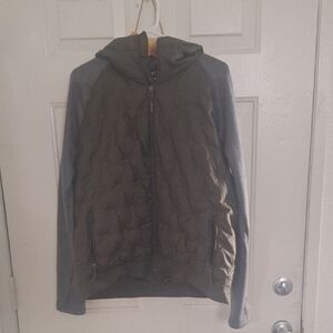 The North Face Olive and Gray Jacket